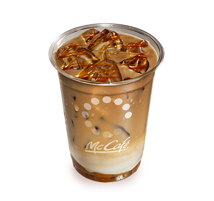 medium iced caramel macchiato mcdonalds