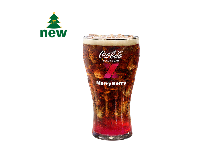 신제품 메리 베리 맥피즈 코카-콜라 제로