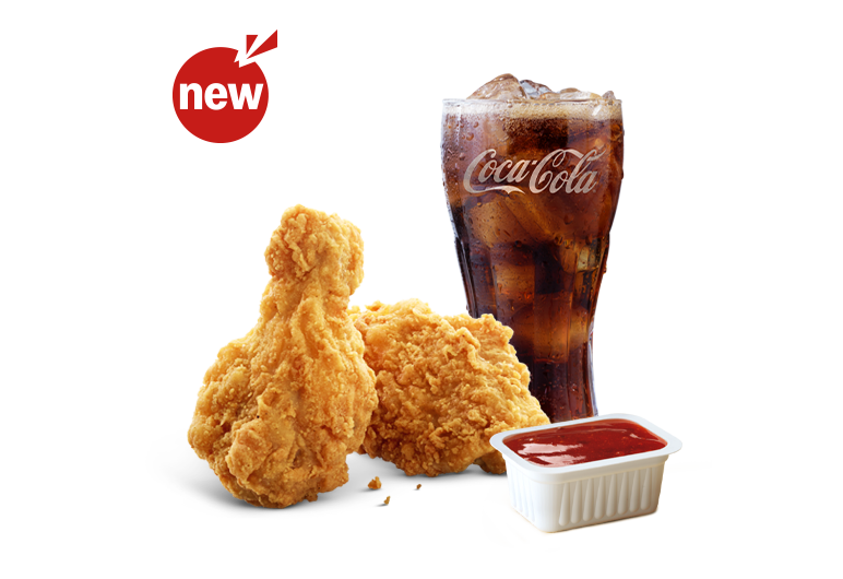 신제품 맥윙™ 2조각 콤보