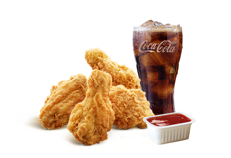 신제품 맥윙™ 4조각 콤보