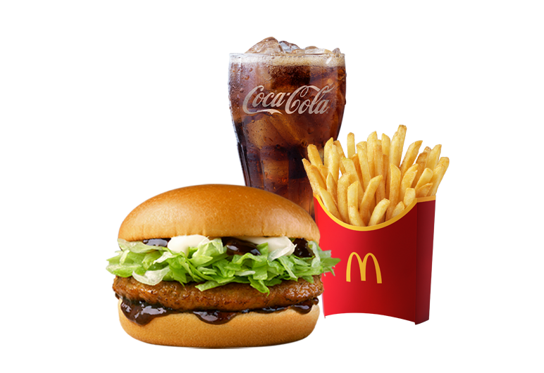 불고기 버거 세트 감자튀김과 콜라M사이즈 포함 제품 사진